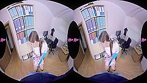 18VR com Office Anal POV Fuck With teen 18+ Secretary Vany Ully