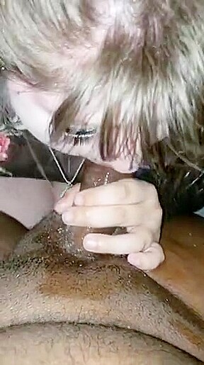 20 year old sucking my black cock