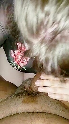 20 year old sucking my black cock