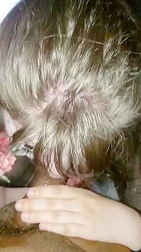 20 year old sucking my black cock