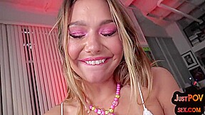 21yo Pov Slut Rims Gfs Ass While She Gets Fucked In 3some