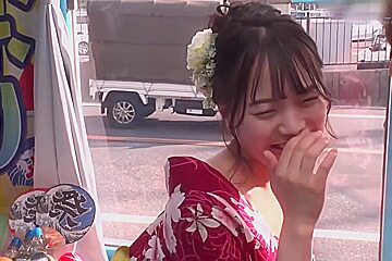 2k 大檔 水卜麻衣奈 - マジックミラー号 夏祭りだよ！赤面羞恥浴衣野球拳対決 [sdmm-119] With Miura Maina
