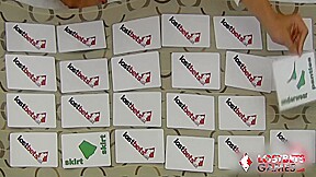 3 College Girls Play a Game of Strip Memory