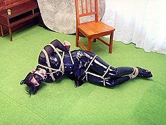 A Princess Struggling To Break Free Of The Rope