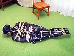 A Princess Struggling To Break Free Of The Rope