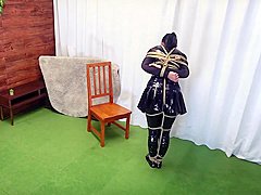 A Princess Struggling To Break Free Of The Rope