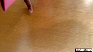 A Trapped Redhead Boss Gets Her Ass Fucked In The Office By Two French Black Guys!!!