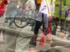 A big ass blonde amateur candid video