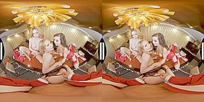 Aiden Ashley, Daisy Stone, & Spencer Bradley Are On The Naughty List For Sure