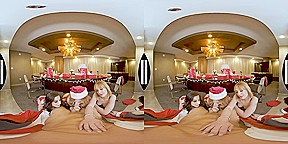 Aiden Ashley, Daisy Stone, & Spencer Bradley Are On The Naughty List For Sure