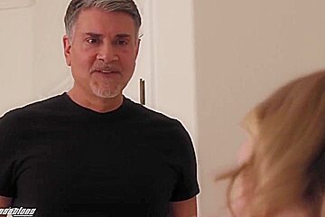 Ailee Anne, Lee Ann And Lee Anne In Blonde Babysitter Lets Him Taste It