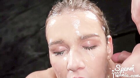 Alexis Crystals Sticky Bukkake Facial