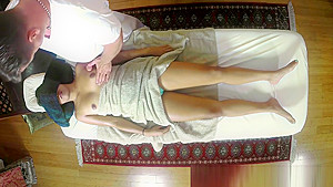 Alluring asian teen 18+ massaged and banged