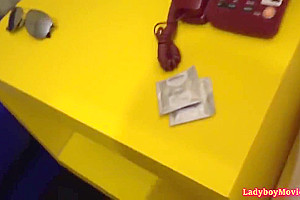 Amateur Ladyboy Miley Anal Fucked