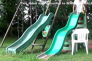 Amateur Outdoor Transvestite Sounding Urethral Lingerie 202