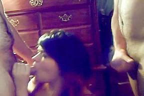 Amateur Vintage Threesome 4