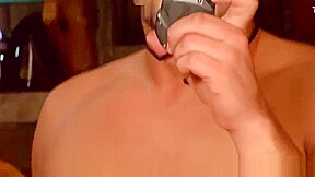 Amateur beauties drilled in group sexgame