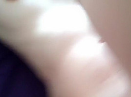 Amateur college girl double creampie