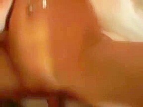 Amateur sexy brunette fucked doggy style and riding hard dick
