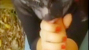 Amateur teen 18+ suck and swallow in the park after school