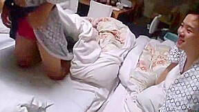 Amazing Japanese model Saki Hatsuki, Maïka, Yu Anzu in Crazy Blowjob, Group Sex JAV scene