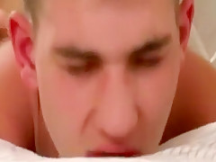 Amazing male in fabulous hunks, frat/college homo adult movie