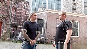 Amsterdam Prostitute Rides Tourists Cock