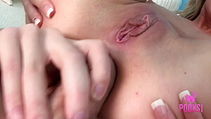 Anal Stimulation! Cute Blonde Felicity Lets Her Man Bang Her Holes!