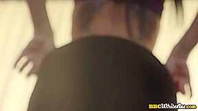 Anal maid banged in ass by black dick after cleaning house