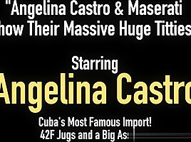 Angelina Castro & Maserati Show Their Massive Huge Titties!