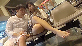 Another Candid Asian Feet Legs Shoeplay