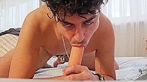Another Nub Chastity And Hole Training Session - Gay Boy