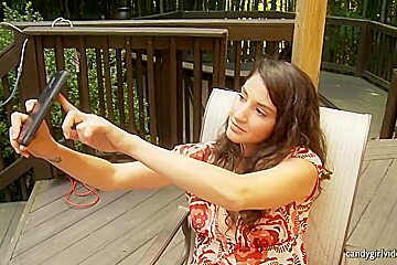 Arielle Lane - Outdoor Upskirt Pt  I