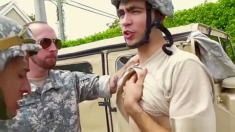 Army guys with boners gay What