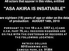 Asa Akira is a naughty, horny pornstar