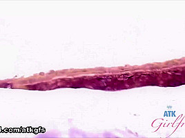 Ashley Lane in Virtual Vacation Movie - ATKGirlfriends