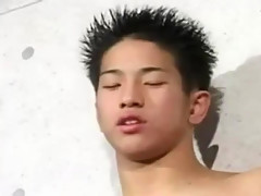 Asian Boy After Class