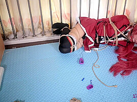 Asian Cosplay And Bondage