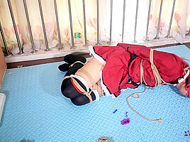 Asian Cosplay And Bondage