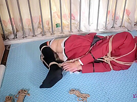 Asian Cosplay And Bondage