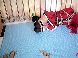 Asian Cosplay And Bondage