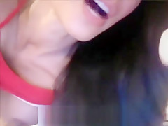 Asian Dildo Footjob On Webcam