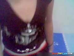 Asian Girl Masturbating