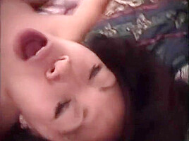 Asian MILF Strips And Is Fucked Hard