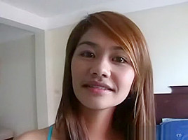 Asian Slut Sucks Fat Cock