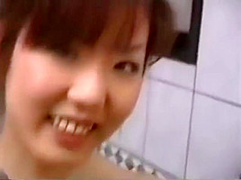 Asian beauties in shower 1