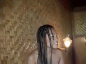 Asian black blowjob