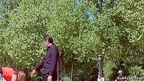 Asian disgraced in public of Madrid
