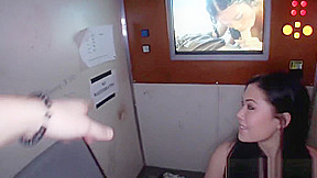 Asian gloryhole firsttimer pussy railed