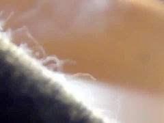 Asian teen 18+ uses cucumber